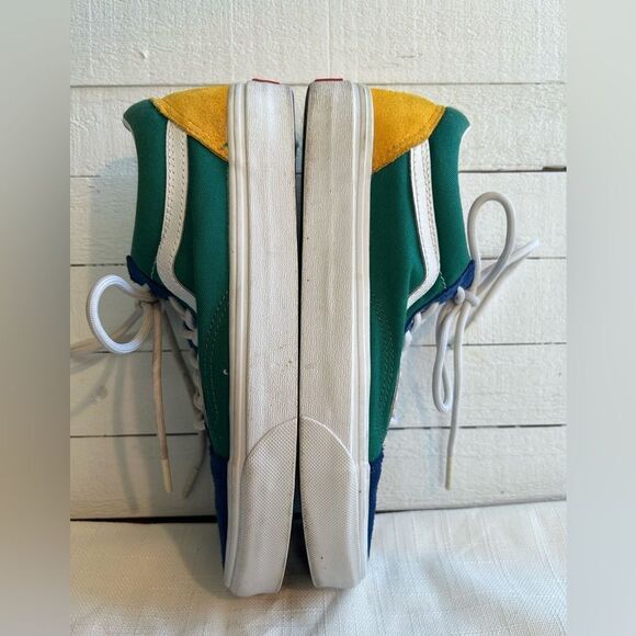Vans Old Skool Unisex Colorblock Yacht Club Suede Low Top Skate Sneakers W9 M7.5 - Picture 3 of 9